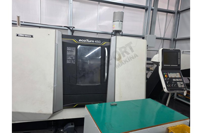 10 inç DMG Mori EcoTurn 450 V3 C Eksen CNC Torna Tezgahı-2016