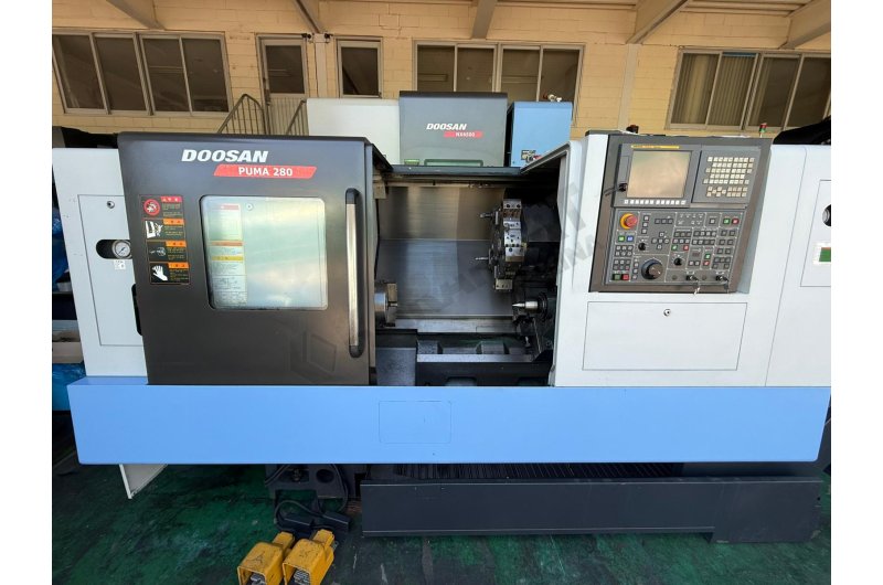 10 inç Doosan Puma 280 CNC Torna Tezgahı-2013