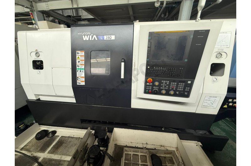 10 inç Hyundai Wia L280 CNC Torna Tezgahı-2020
