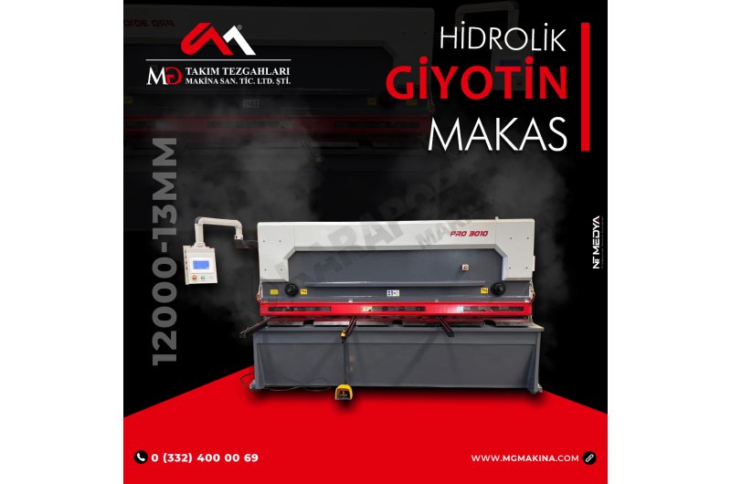 12000 x 13mm guillotine shear - Giyotin Makas