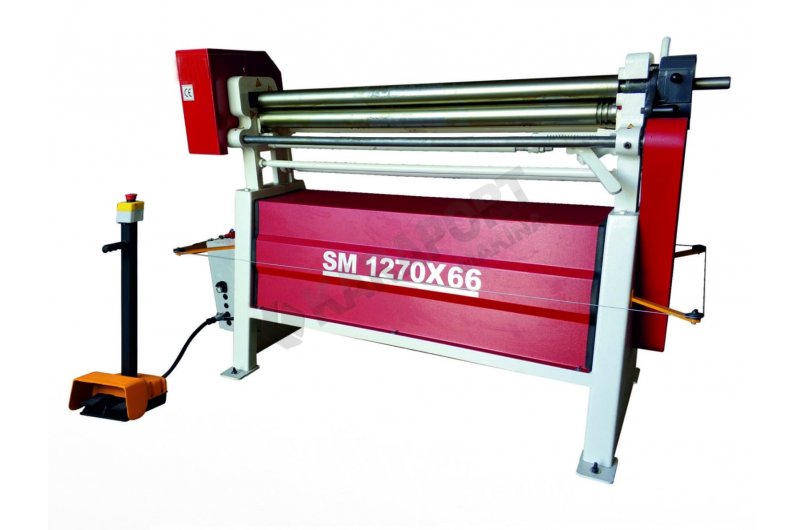 1270 x 66 x 3Toplu Asimetrik Silindir Makinası -