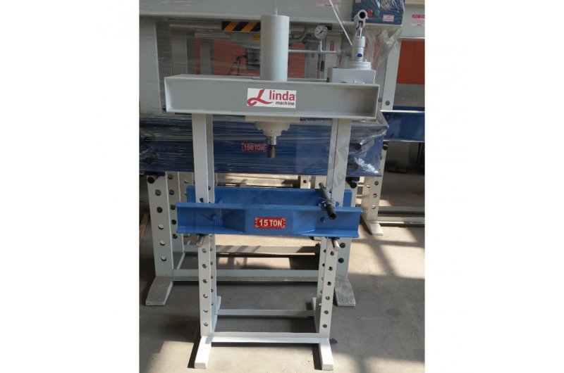 15 Ton Kollu Hidrolik Atölye Presi  - Hydraulic Workshop Press