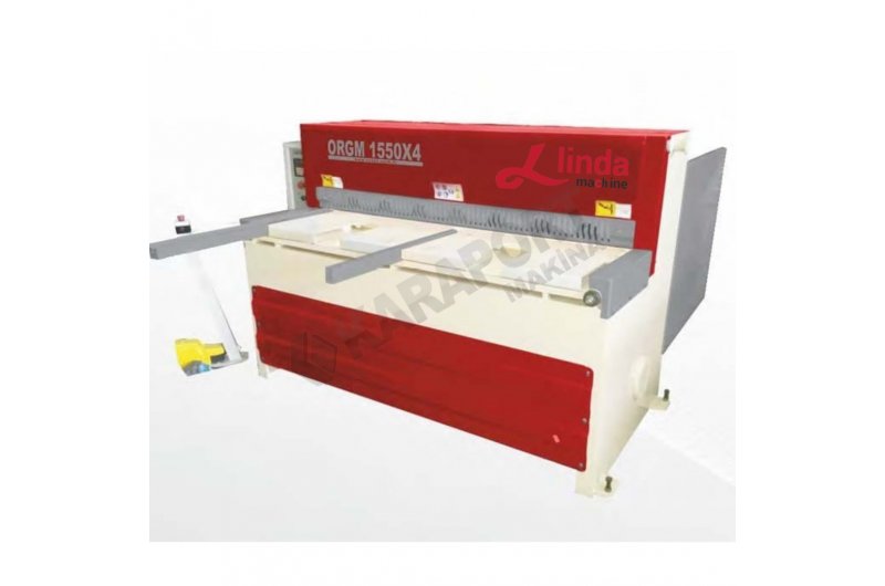 1550 x 4mm Rediktörlü Giyotin Makas - Guillotine Machines