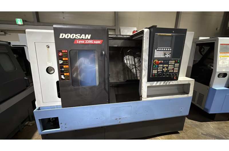 2 Adet Doosan Lynx 220G-S Gang Tipi CNC Torna Tezgahı-2015