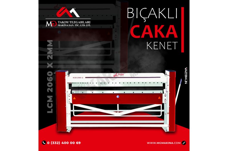 2060 x 2.0mm Parca Bıçaklı Linda  Machine Caka Kenet