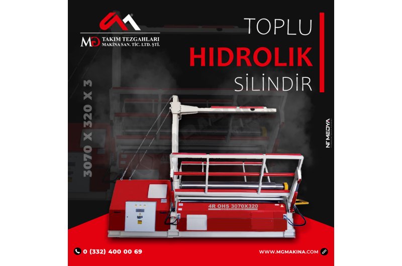 3070 x 320 x 3Toplu Hidrolik Silindir