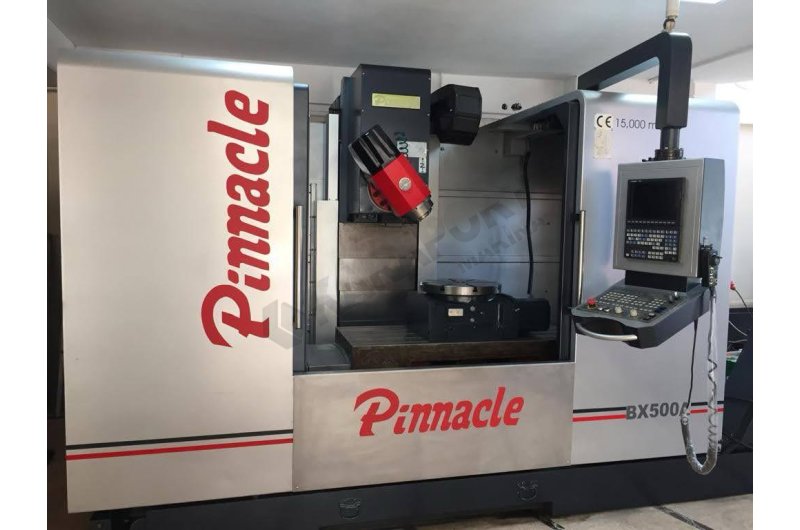 5 Eksen (4+1) Pinnacle BX-500A CNC İşleme Merkezi-2012