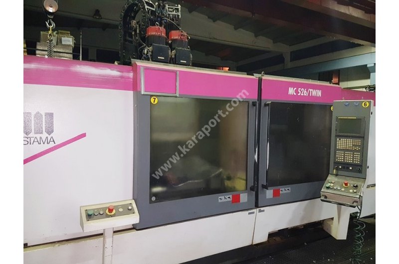 5 Eksen Stama MC526 Çift Tabla Spindle Divüzör CNC İşleme R-2440