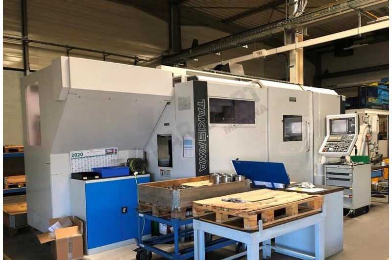 5 Eksen Takisawa TMM-250-3 CNC Mill Turn Tornalama Merkezi-2015