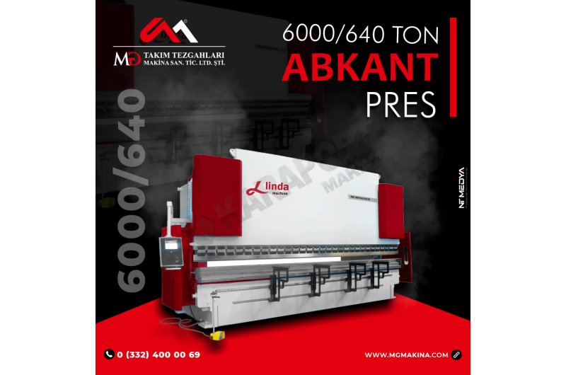 6000 x 640 Abkant Press - Press Brake