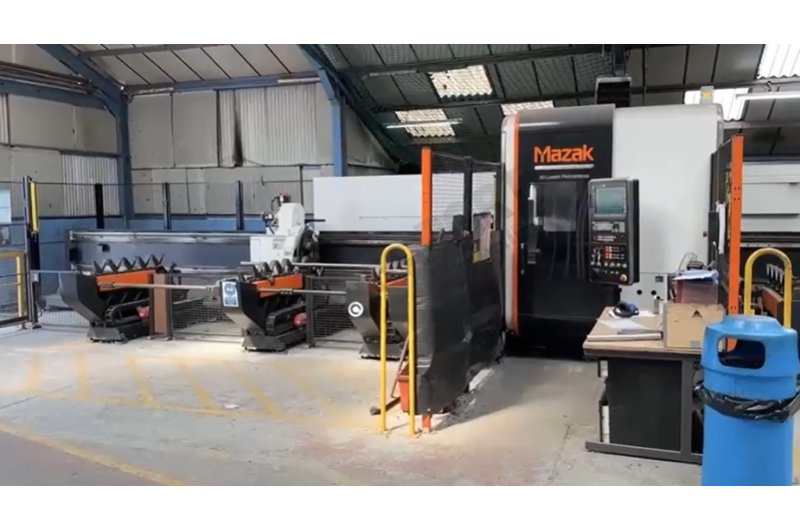 7 Eksen Mazak 3D Fabri Gear 220 Mk II CNC Lazer Kesim Makinesi