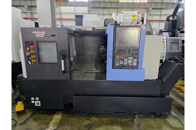 8 inç Doosan Puma GT-2100 CNC Torna Tezgahı-2021