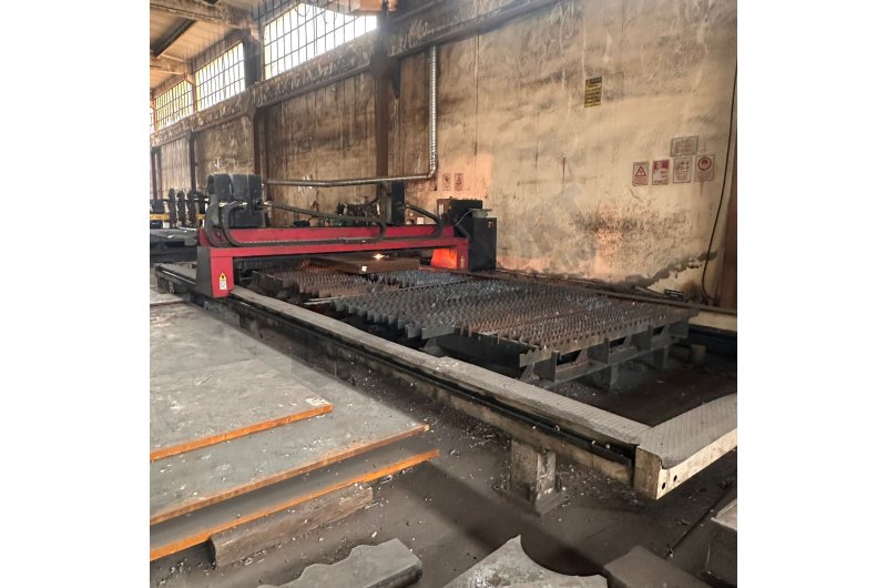 ALFATEK MARKA 3 X 8 MT 4 BAŞLI OKSİJEN KESİM TEZGAHI
