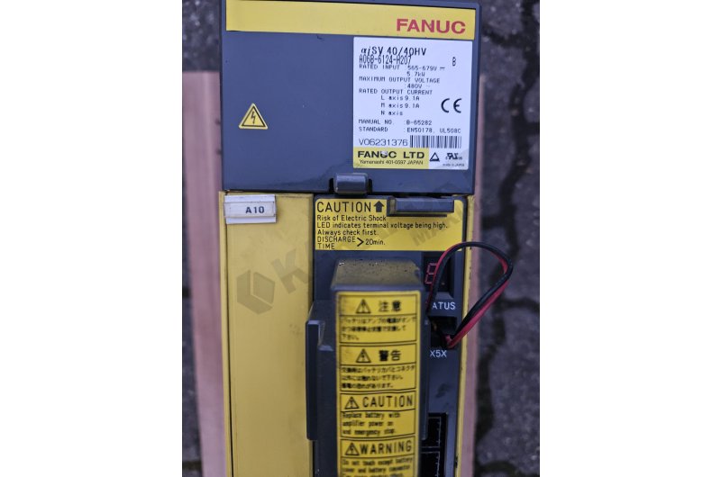 A06B 6120 H045 / A06B 6124 H207 / A60B 6121 H45 550 Fanuc Eksen