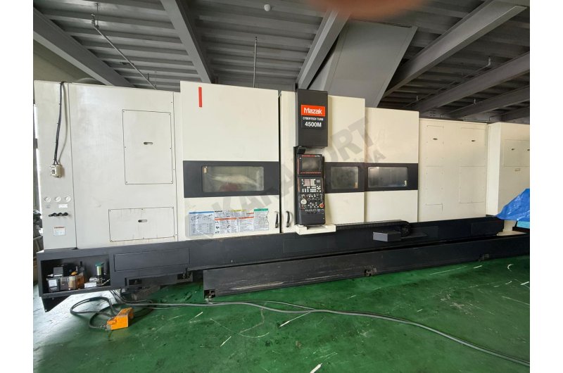 Arayataklı Mazak CT4500M C Eksen CNC Torna Tezgahı-Özel Delik