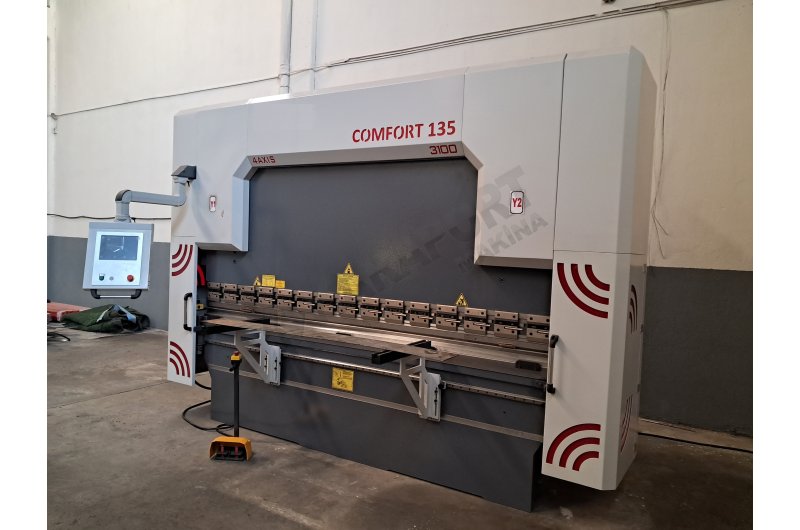CNC 3100 x 135 Ton 4 Eksen Linda Abkant Pres -  (SIFIR)