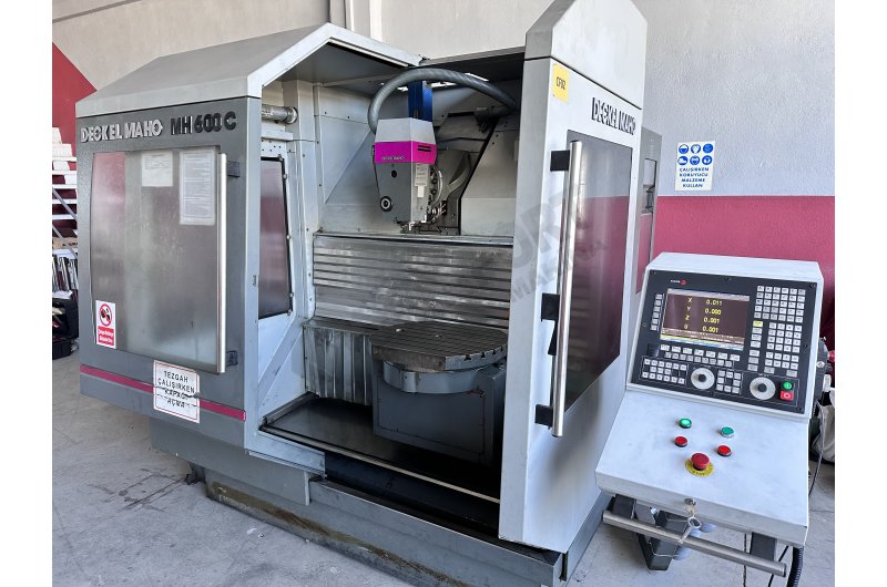 Deckel Maho MH-600C 4+1 Eksen CNC Dik İşleme Merkezi-2008