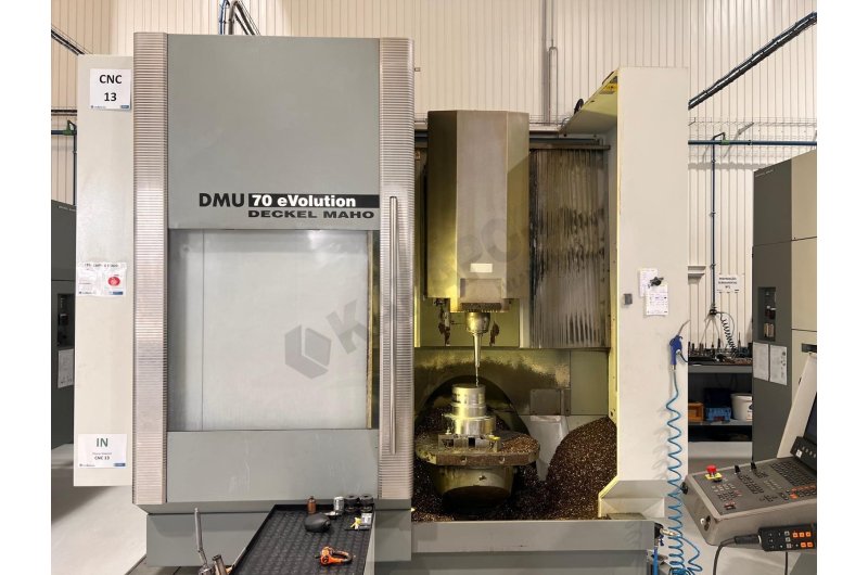 DMG DMU 70 eVolution 5 Eksen CNC İşleme Merkezi-2006