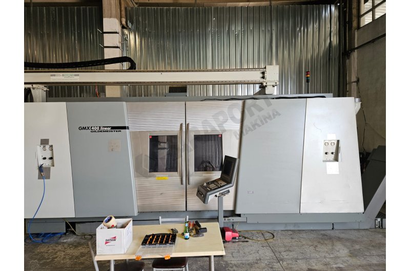 DMG GMX-400 Linear 5 Eksen CNC Tornalama Merkezi ve Robot Yüklem