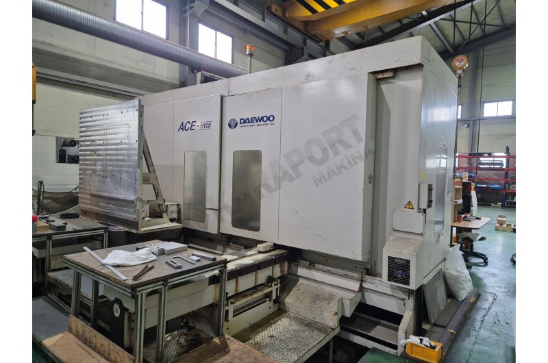 Doosan ACE H-100 1000x1000 Tabla CNC Yatay İşleme Merkezi-2000