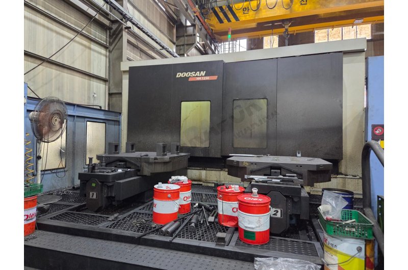 Doosan HM-1250 Çift Palet CNC Yatay İşleme Merkezi-2011