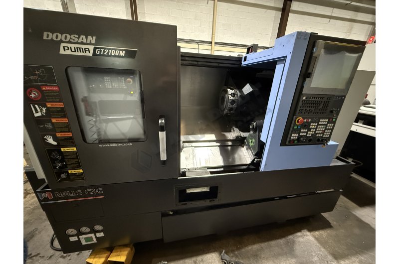 Doosan Puma GT2100M C Eksen CNC Torna Tezgahı-2021