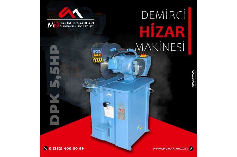 DPK-5.5HP Demirci Hizarı - Iron Cutting and Profi