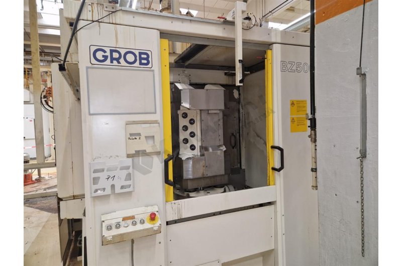 Grob BZ-500 CNC Yatay İşleme Merkezi