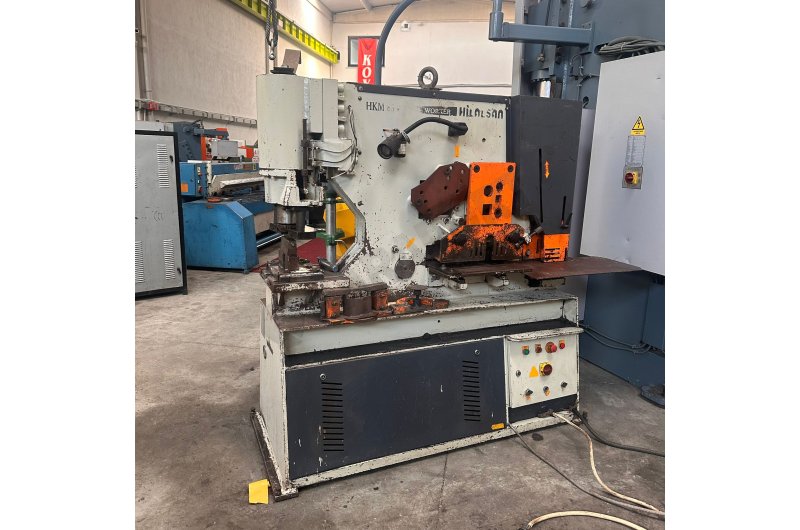 HİLALSAN MARKA HKM 85 ÇİFT SİLİNDİRLİ HİDROLİK KOMBİNE MAKAS