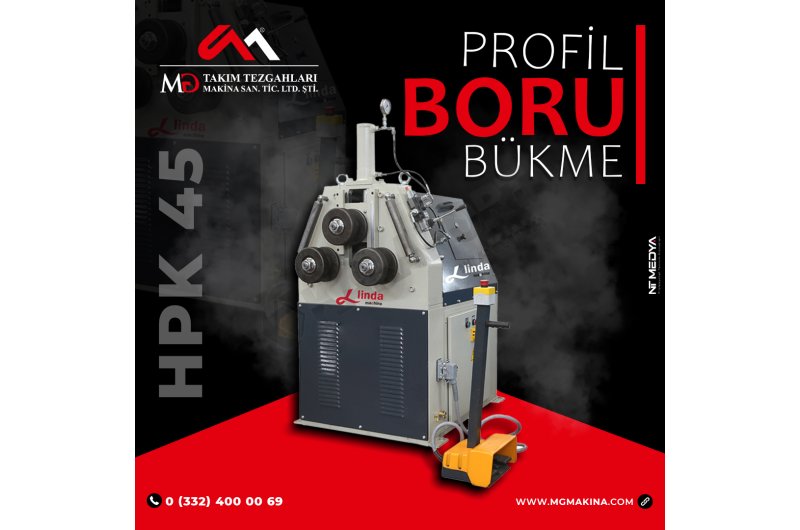 HPK 45 Profil ve Boru Bükme