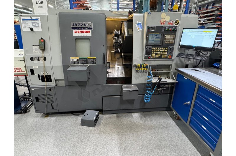 Hyundai SKT-210 SY C VE Y Eksen Çift Ayna CNC Torna Tezgahı-2006