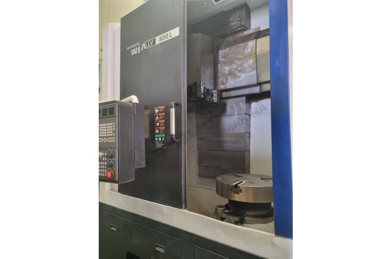 Hyundai Wia LV800L CNC Dik Torna Tezgahı-2014