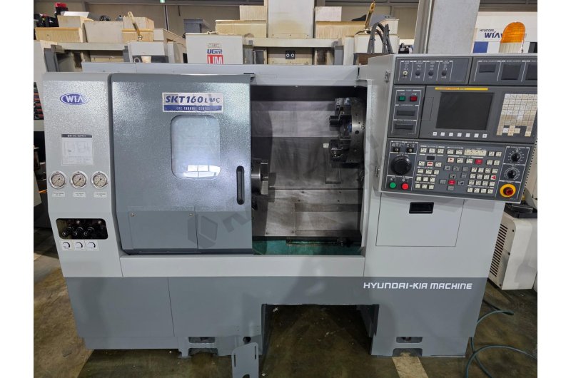 Hyundai Wia SKT 160 LMC C Eksenli CNC Torna Tezgahı-2011