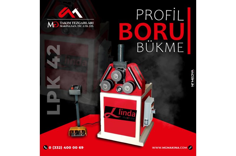 LPK 42 Profil ve Boru Bükme Makinası
