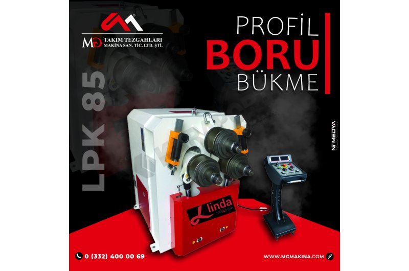 LPK 85 Profil ve Boru Bükme Makinası
