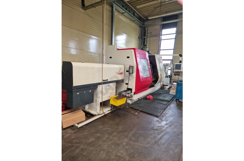 Magdeburg M-160 C-Y Eksen Çift Taret ve Mili CNC Torna ve Sürücü