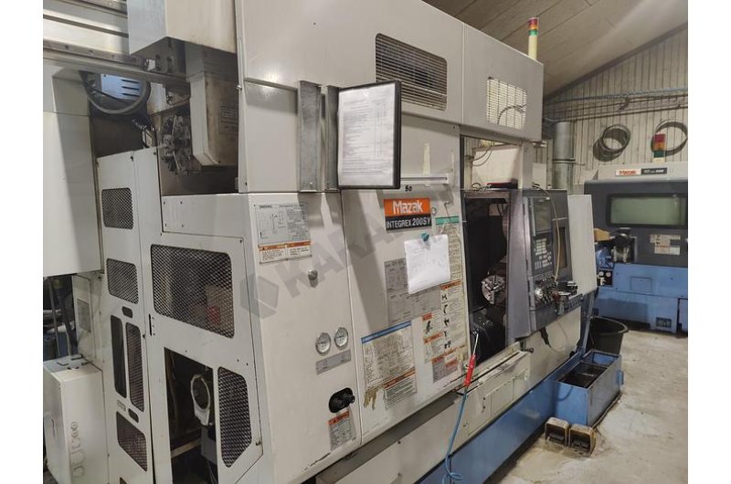 Mazak Integrex 200 SY CNC Tornalama Merkezi-2000