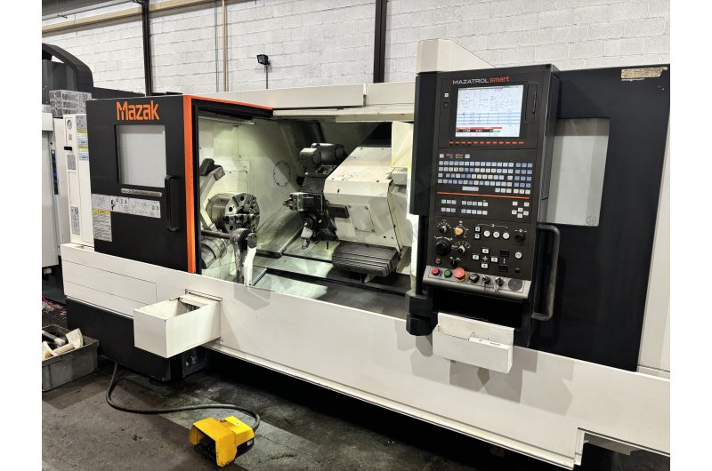  Mazak Quick Turn Smart 300M 10 inç C Eksen CNC Torna Tezgahı