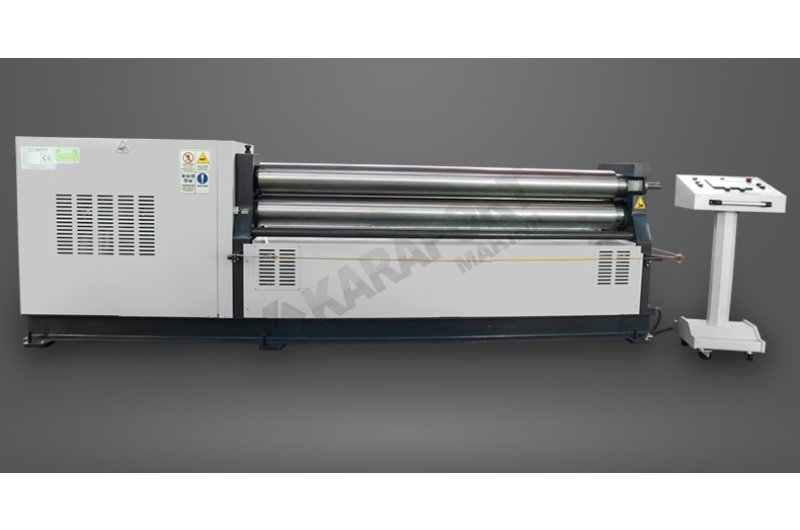 MRM-S Motorlu 3 Toplu Asimetrik Silindir Makine