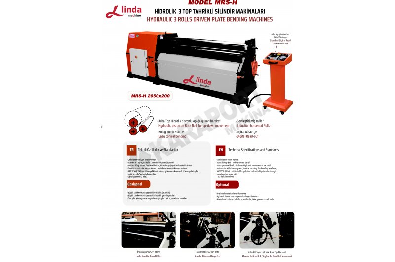 MRS-H Hidrolik Silindir Makinası