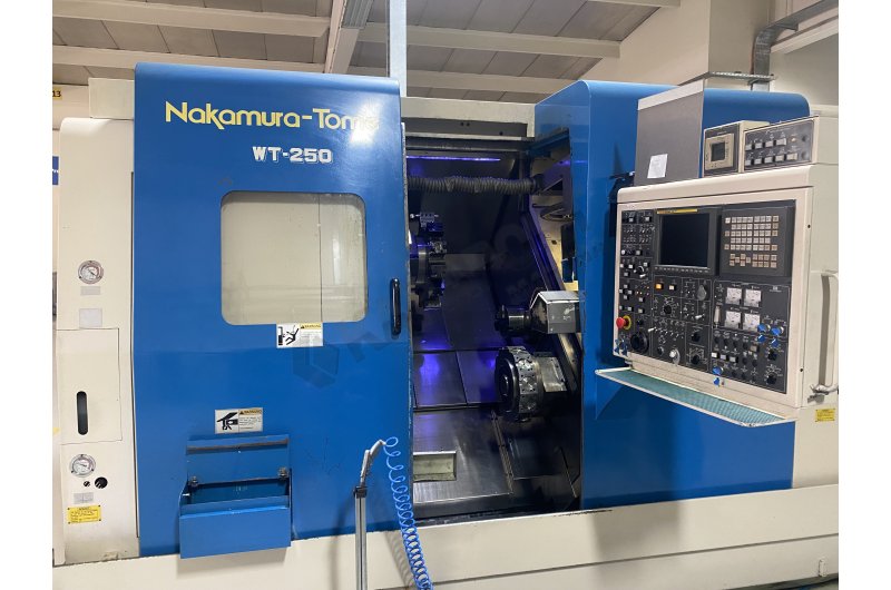Nakamura Tome WT-250 2 Milli ve Taretli C Eksen CNC Torna ve Sür