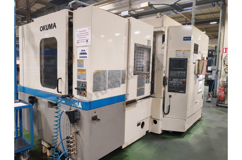 Okuma MA-40HA CNC Çift Palet Yatay İşleme Merkezi-2001