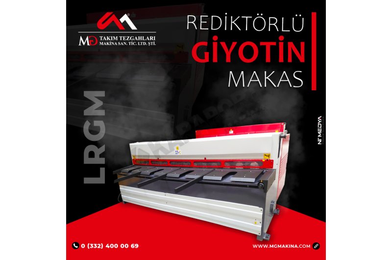Rediktörlü Giyotin Makas ( SIFIR )