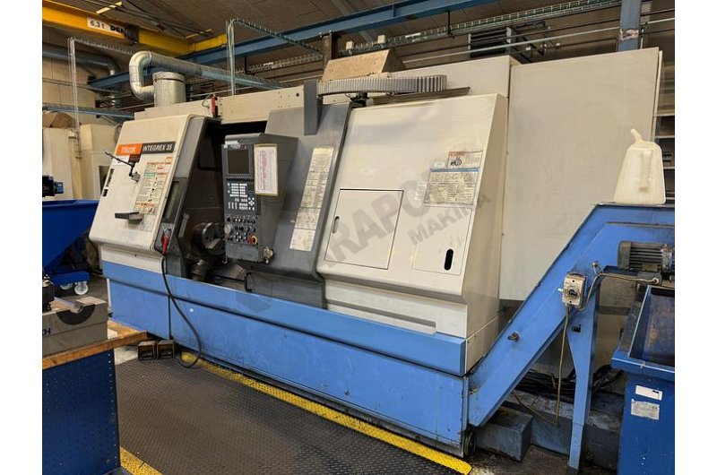 Satılık ikinci el Mazak Integrex 35 CNC Tornalama Merkezi-1999