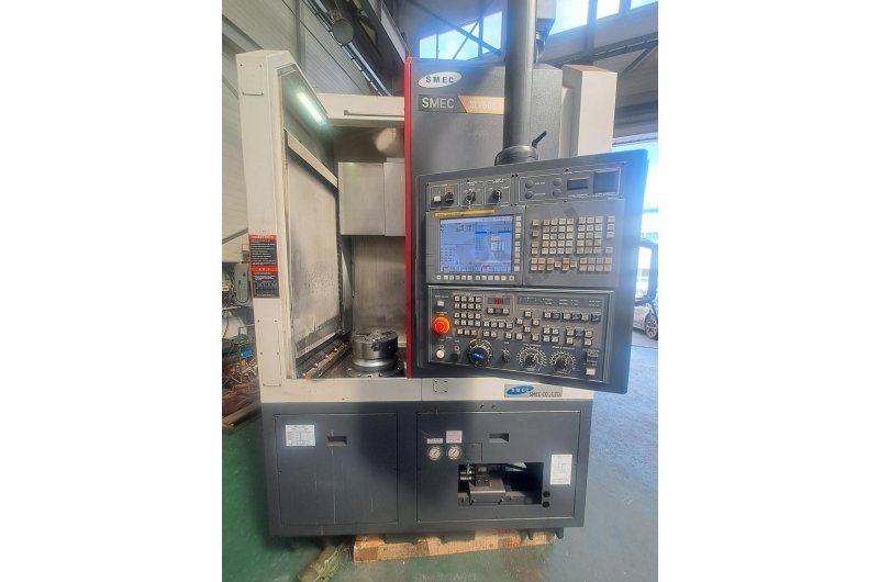 SMEC SLV 500 A – CNC Dik Torna Tezgahı (12 Ayna)  2019 Model