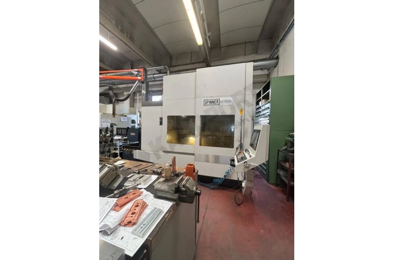 Spinner U1520 5 Eksen (4+1) CNC İşleme Merkezi-2018