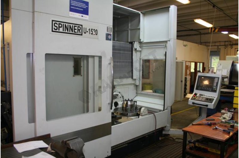 Spinner U5-1520 5 Eksen CNC İşleme Merkezi-2012