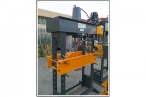 100 TON GEZER KAFA KOLLU MOTORLU HİDROLİK ATÖLYE PRESİ