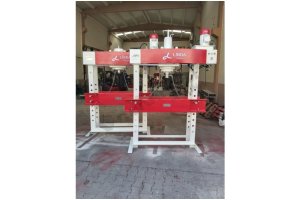 100 Ton Gezer Kafa Kollu Motorlu Linda Machine Hidrolik Atölye P
