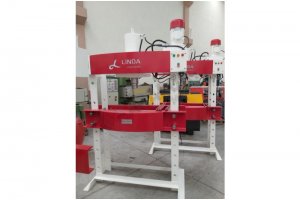100 Ton Kollu Motorlu Linda Machine Hidrolik Atölye Presi